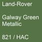 Preview: Land-Rover, Galway Green Metallic, 821 / HAC.